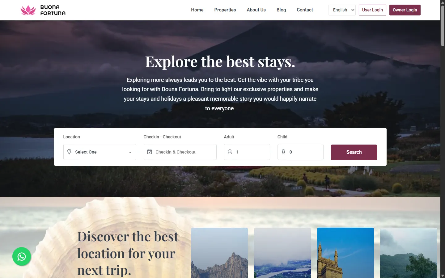 Buonafortuna — website designed by Social Dealers